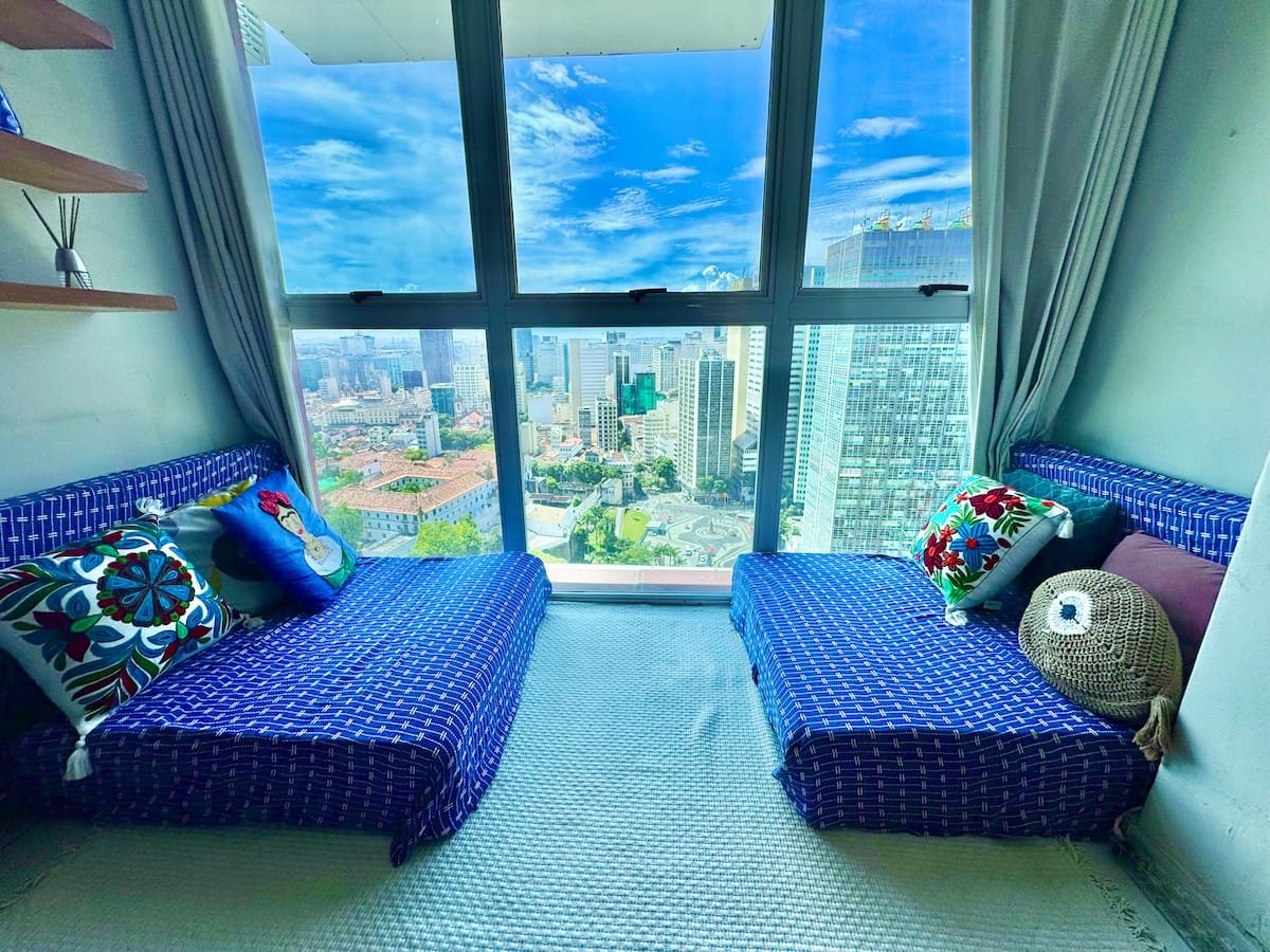 Sky Dreams — quarto com vista da Baía de Guanabara